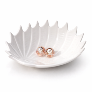 Pearl Drop Stud Earrings
