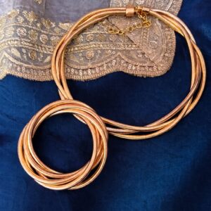 Aurelia Gold Necklace & Bangle Set
